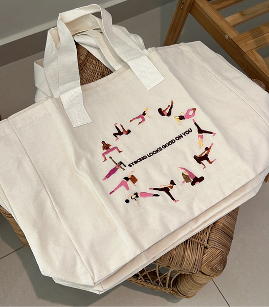 Tote Bag (Strong looks good on you)